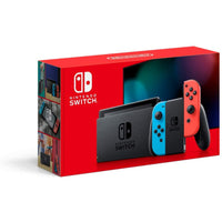 Switch Console Neon Red & Blue Core - Best Retro Games