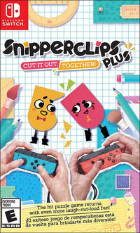 SNIPPERCLIPS PLUS: CUT IT OUT, TOGETHER!  (Nintendo Switch) - Nintendo Switch Game - Best Retro Games