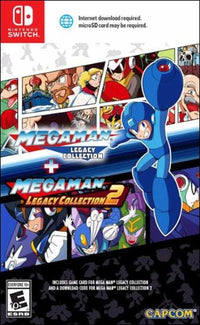 MEGA MAN LEGACY COLLECTION 1 & 2  (Nintendo Switch) - Nintendo Switch Game - Best Retro Games