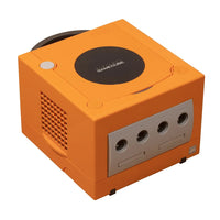 Orange Nintendo Gamecube Console