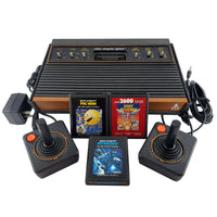 Atari 2600 Console Bundle with Pac-Man, Asteroids & Yars' Revenge - Best Retro Games