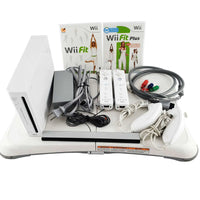 Nintendo Wii Console Bundle: Wii Fit, Fit Plus & Balance Board - Best Retro Games