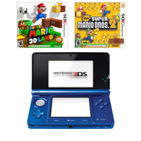 Nintendo 3DS Console: Super Mario 3D Land & New Super Mario Bros 2 - Best Retro Games