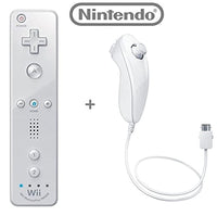 Wii Motion Plus Remote & Nunchuck Controller (Official) - Best Retro Games