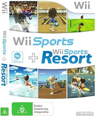 Wii Sports Resort + Wii Sports - 2 Games on 1 Disc – Wii Game - Best Retro Games