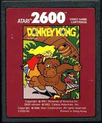 DONKEY KONG JUNIOR RED LABEL - ATARI 2600 GAME - Atari 2600 Game | Retrolio Games