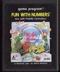 FUN WITH NUMBERS - ATARI 2600 GAME - Atari 2600 Game | Retrolio Games