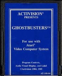 GHOSTBUSTERS - ATARI 2600 GAME - Atari 2600 Game | Retrolio Games