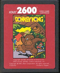 DONKEY KONG RED LABEL - ATARI 2600 GAME - Atari 2600 Game | Retrolio Games