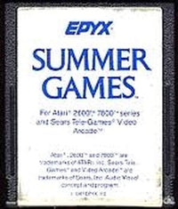 SUMMER GAMES - ATARI 2600 GAME - Atari 2600 Game | Retrolio Games