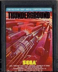 THUNDERGROUND - ATARI 2600 GAME - Atari 2600 Game | Retrolio Games