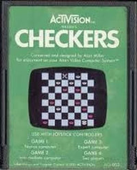 CHECKERS - ATARI 2600 GAME - Atari 2600 Game | Retrolio Games
