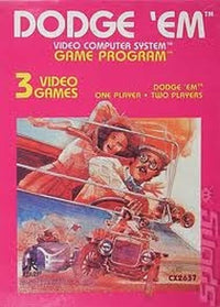 DODGE EM - ATARI 2600 GAME - Atari 2600 Game | Retrolio Games