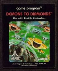 DEMONS TO DIAMONDS - ATARI 2600 GAME - Atari 2600 Game | Retrolio Games