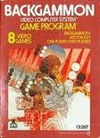 BACKGAMMON - ATARI 2600 GAME - Atari 2600 Game | Retrolio Games