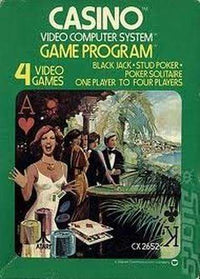 CASINO - ATARI 2600 GAME - Atari 2600 Game | Retrolio Games