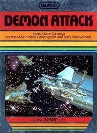 DEMON ATTACK - ATARI 2600 GAME - Atari 2600 Game | Retrolio Games