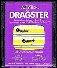 DRAGSTER - ATARI 2600 GAME - Atari 2600 Game | Retrolio Games