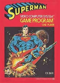 SUPERMAN - ATARI 2600 GAME - Atari 2600 Game | Retrolio Games