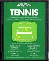 TENNIS - ATARI 2600 GAME - Atari 2600 Game | Retrolio Games
