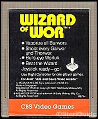 WIZARD OF WOR - ATARI 2600 GAME - Atari 2600 Game | Retrolio Games