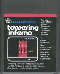 TOWERING INFERNO - ATARI 2600 GAME - Atari 2600 Game | Retrolio Games