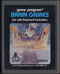 BRAIN GAMES - ATARI 2600 GAME - Atari 2600 Game | Retrolio Games