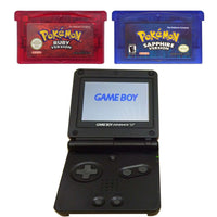 Nintendo Gameboy Advance SP Console: Pokémon Bundle - Best Retro Games