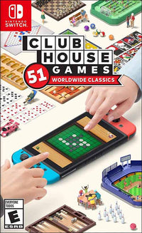 CLUBHOUSE GAMES: 51 WORLDWIDE CLASSICS  (Nintendo Switch) - Nintendo Switch Game - Best Retro Games