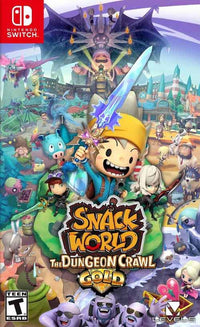 SNACK WORLD: THE DUNGEON CRAWL GOLD  (Nintendo Switch) - Nintendo Switch Game - Best Retro Games