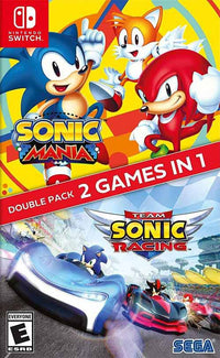 SONIC MANIA + TEAM SONIC RACING DOUBLE PACK  (Nintendo Switch) - Nintendo Switch Game - Best Retro Games