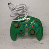 Nintendo Wii U Zelda Green Wired Fight Pad Controller - Best Retro Games