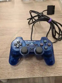 Original Sony Playstation 2 Dualshock Controller Blue - Best Retro Games
