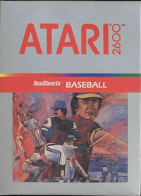 COMPLETE REAL SPORTS BASEBALL - ATARI 2600 GAME - Atari 2600 Game | Retrolio Games