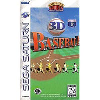 3D Baseball - Sega Saturn Game - Best Retro Games