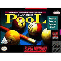 Championship Pool - SNES Game | Retrolio Games
