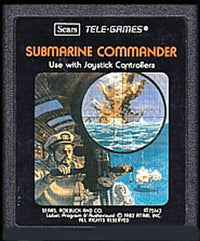 SUBMARINE COMMANDER - ATARI 2600 GAME - Atari 2600 Game | Retrolio Games