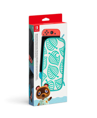 Switch Carrying Case + Screen Protector Animal Crossing: New Horizons Aloha Edition - Best Retro Games