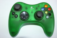 Xbox Attack Green Logitech Wireless Controller - Best Retro Games