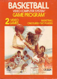 COMPLETE BASKETBALL - ATARI 2600 GAME - Atari 2600 Game | Retrolio Games
