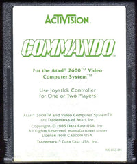 COMMANDO - ATARI 2600 GAME - Atari 2600 Game | Retrolio Games