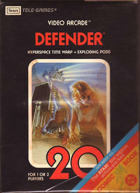 COMPLETE DEFENDER - ATARI 2600 GAME - Atari 2600 Game | Retrolio Games