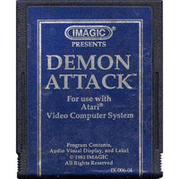 DEMON ATTACK (BLUE LABEL) - ATARI 2600 GAME - Atari 2600 Game | Retrolio Games