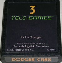 DODGER CARS - ATARI 2600 GAME - Atari 2600 Game | Retrolio Games