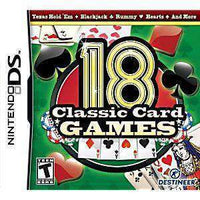 18 Classic Card Games DS Game - DS Game | Retrolio Games