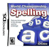WORLD CHAMPIONSHIP SPELLING - DS Game | Retrolio Games