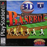 3D Baseball - PS1 Game | Retrolio Games