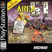 Area 51 - PS1 Game | Retrolio Games