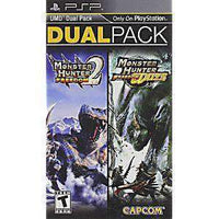 Dual Pack Monster Hunter Freedom 2 and Monster Hunter Freedom Unite - PSP Game | Retrolio Games