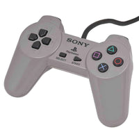 Sony PlayStation PS1 Official OEM Gray Controller - Best Retro Games